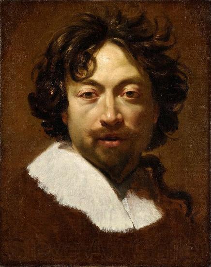 Simon Vouet Self-portrait Norge oil painting art